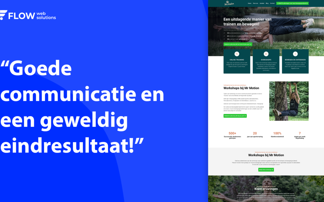 Hoe we Roy van Mr Motion hielpen aan een automatisch funnelsysteem