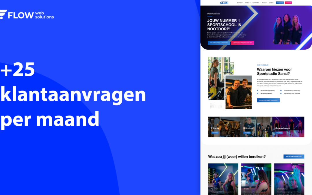 Van verouderde website naar een website die nieuwe leden oplevert